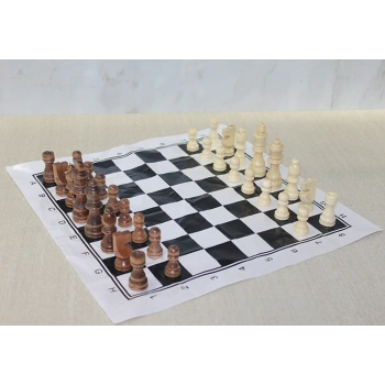 Ahşap Satranç Taşı 9 Cm VIVA937