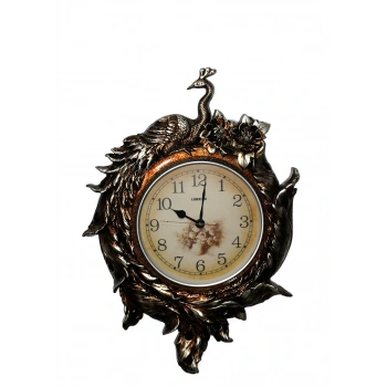 Duvara Asmalı Tavuskuşu Saat VIVA139