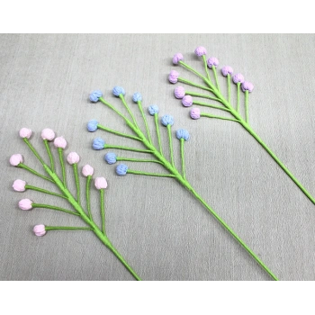 El Örgüsü Dekoratif Tomurcuk Çiçeği Alk4975