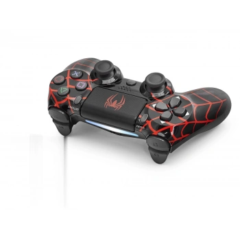Gamepad Ps4 Uyumlu - Kırmızı Siyah ND400U