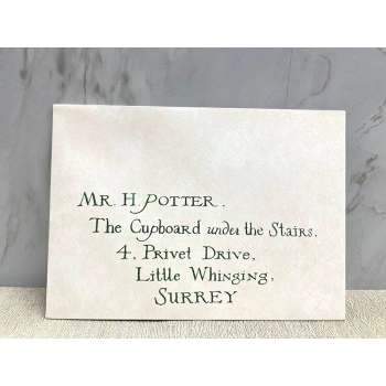 Harry Potter Davet Mektubu 10lu