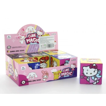 Hello Kitty Baskılı Zeka Küpü - Karakter Tasarımlı Küp Oyuncak LOV696611
