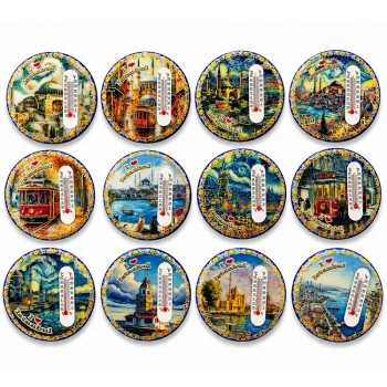İstanbul Temalı Buzdolapı Süsü Magnet