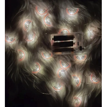 Led Işıklı Gökkuşağı Dekoratif İp