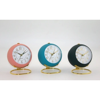 Masa Üstü Metal Çalar Saat VIVA726