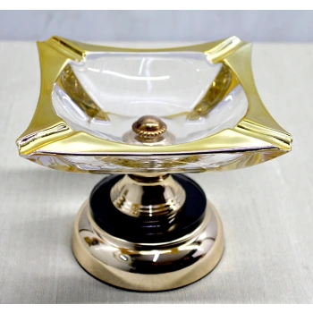 Metal Ayaklı Cam Küllük Alk4879