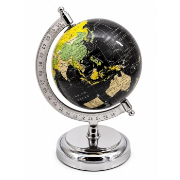 Metal Ayaklı Dekoratif Dünya Küre 4156-Bla