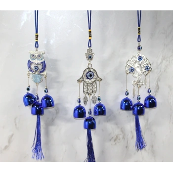 Metal Nazar Boncuğu Çan Alk3488