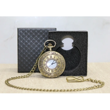 Özel Kutulu Antik Köstekli Saat Alk4668