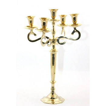 Pirinç 5Li Şamdan 20097