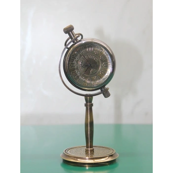 Pirinç Masa Üstü Saat 16186