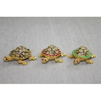 Swaroski Minik Kaplumbağa Figürü Alk3867