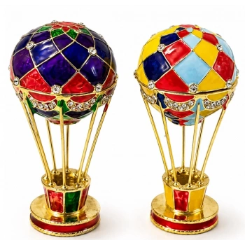 Swaroski Taşlı Hava Balonu Tekli Alk5754