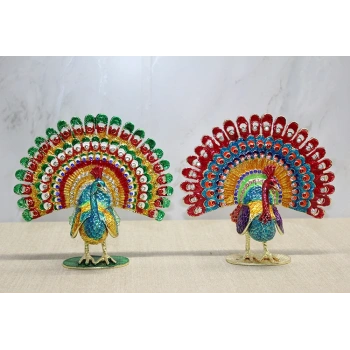 Swaroski Tavuskuşu Alk3836