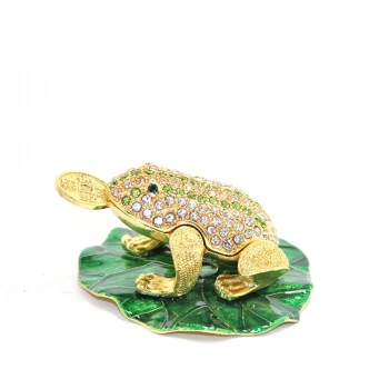 Swarovski Taşlı Tekli Kurbağa Model 2