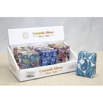 Taşlı El Aynası Dikdörtgen Kalın VIVA977