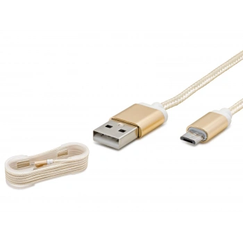 Usb Micro To Usb Şarj Ve Data Kablosu Ps4 Gamepad Uyumlu Hasır 1.5 M HD4338