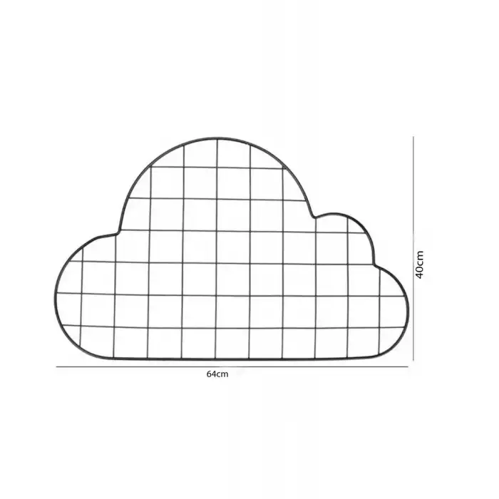Beyaz Bulut Fotoğraf Askısı
