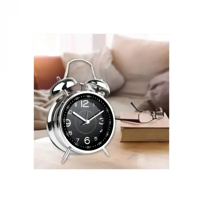 Metal Çalar Masa Saati