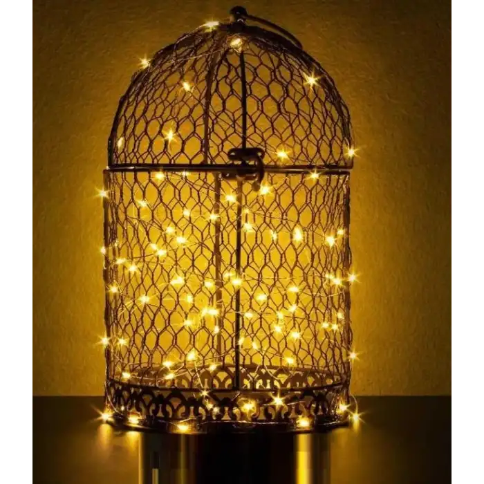 Peri Led Işık|ince Pil Yataklı Kendinden Pilli 3 Metre Gün Işığı Tel Şerit Led Dekoratif Aydınlatma