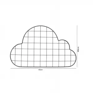 Beyaz Bulut Fotoğraf Askısı