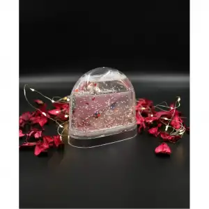 Çift Fotoğraflı Kar Küresi