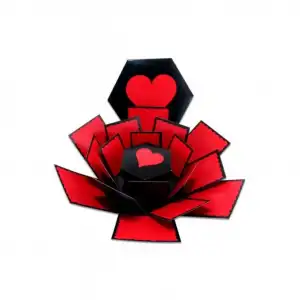 Kalpli Altıgen Patlayan Kutu