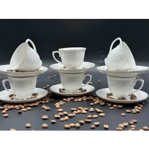 Mandarin Altılı Kahve Fincan Takımı