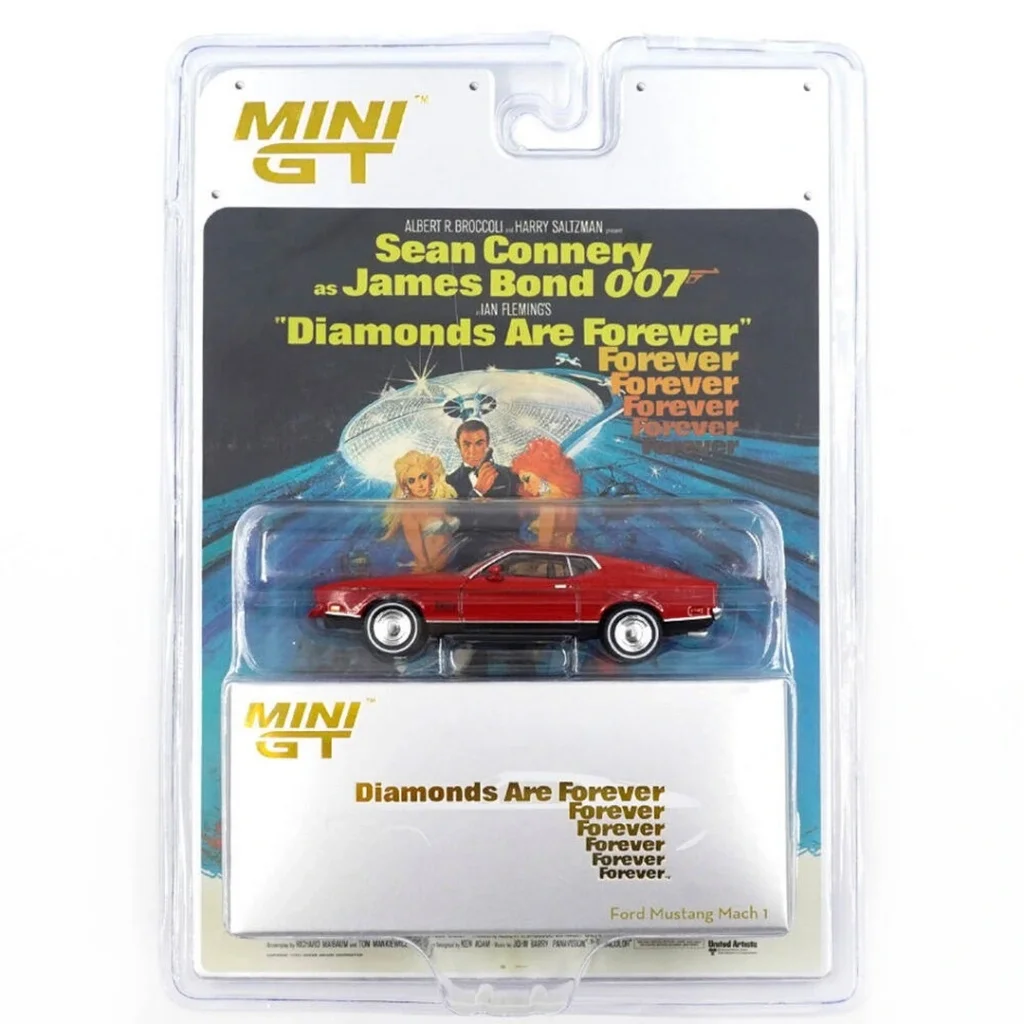 1/64 Ford Mustang Mach 1 Diamonds Are Forever / English - Blister Paket