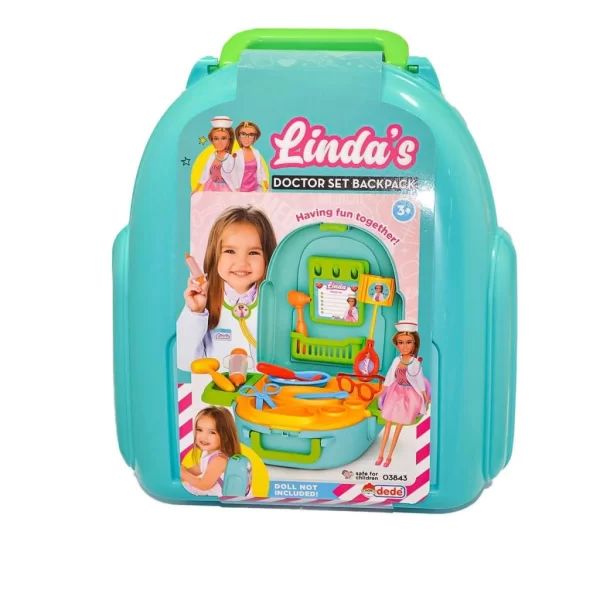 03843 LİNDA NIN DOKTOR SET SIRT ÇANTASI