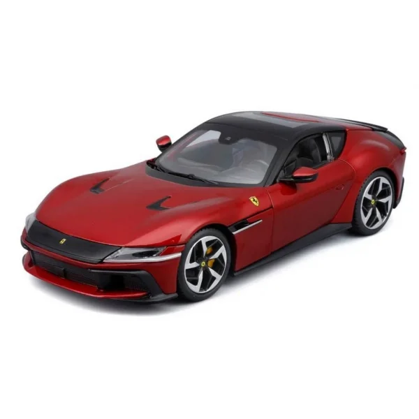 1/24  12 Cilindiric Kırmızı Model Araba