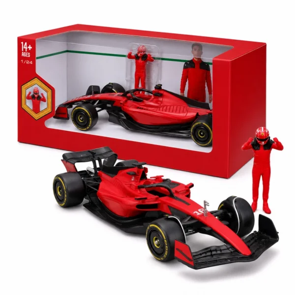 1/24 Formula Racing SF-23 Figürlü Model Araba tek adet fiyatıdır