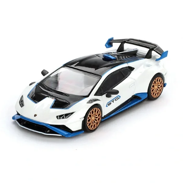 1/64 Lamborghini Huracán STO Bianco Asopo - Blister Paket