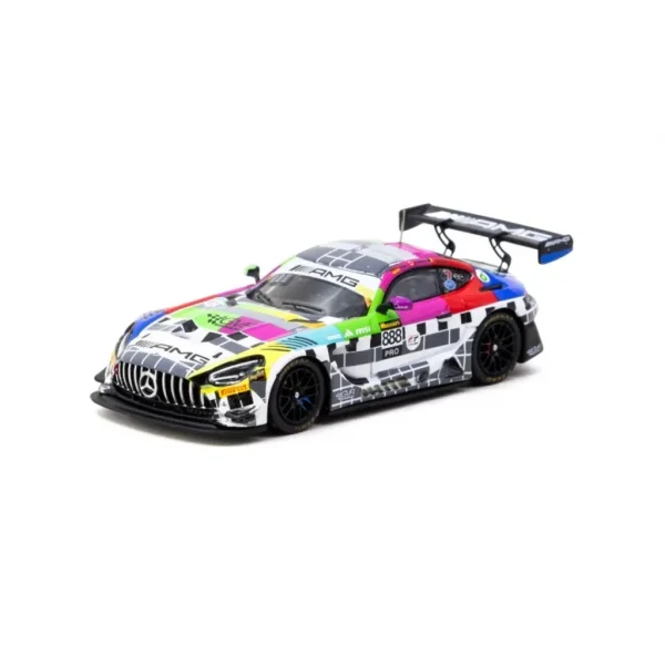 1/64 Model Araç -AMG GT3 Bathurst 12h 2025 GruppeM Racing Maro Engel / Mikaël Grenier / Maxime Martin