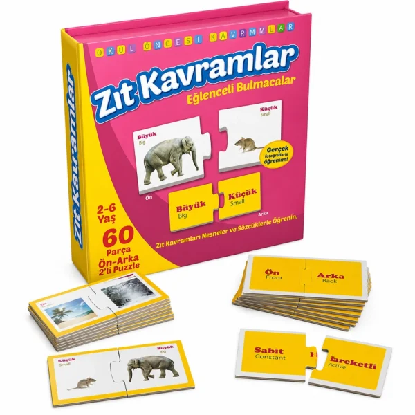 1390 EĞLENCELİ BUL ZIT KAVRAMLAR