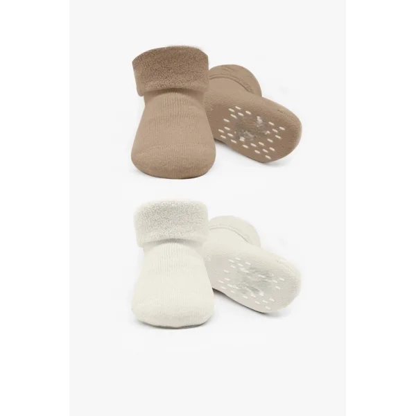 2li Havlu Soket Kaymaz Basic Boy 10508 Bej