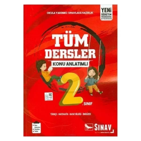 2. Sınıf Tüm Dersler Konu Anlatımlı Sınav Dergisi Yayınları