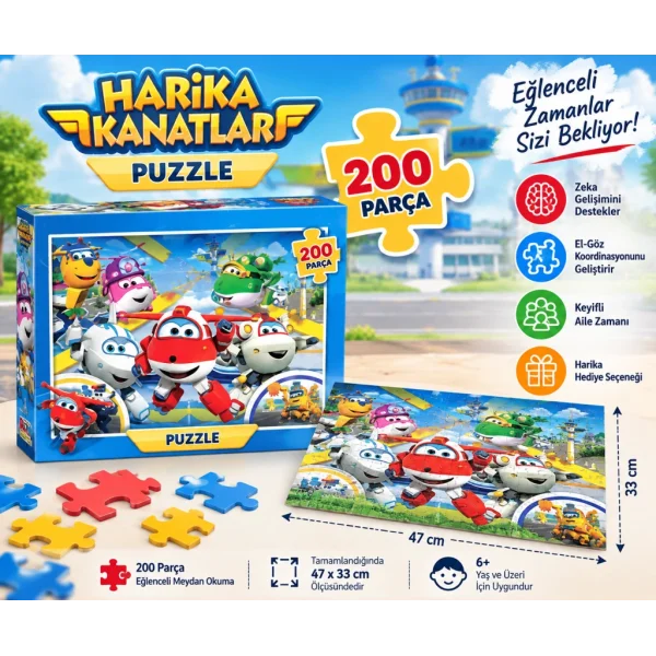 200 Parça  Puzzle
