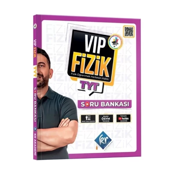 2025 Vip Fizik TYT Soru Bankası KR Akademi Yayınları