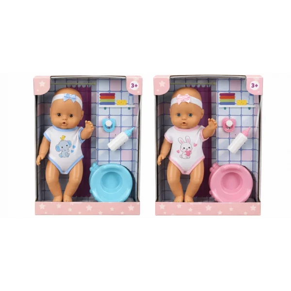 2030121 Sunman, Boubou Altını Islatan ve Konuşan Bebek Seti 30 cm