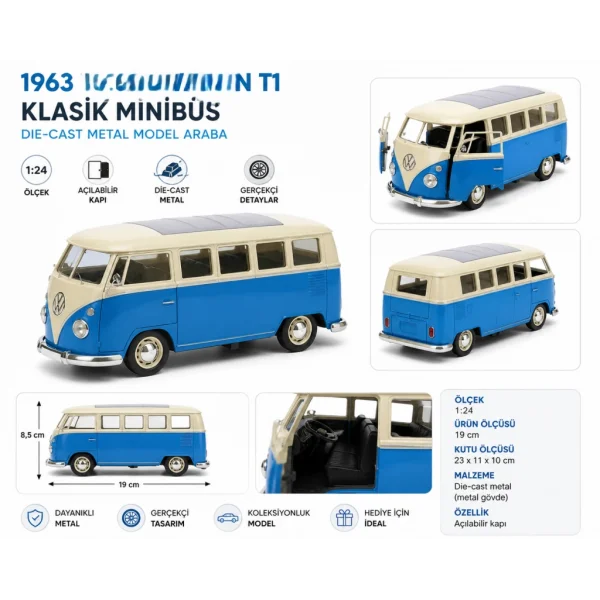 22095 1 24 1963 VOLSWAGEN T1 BUS 12