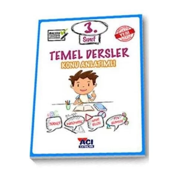 3. Sınıf Tüm Dersler Konu Anlatım Açı Yayınları