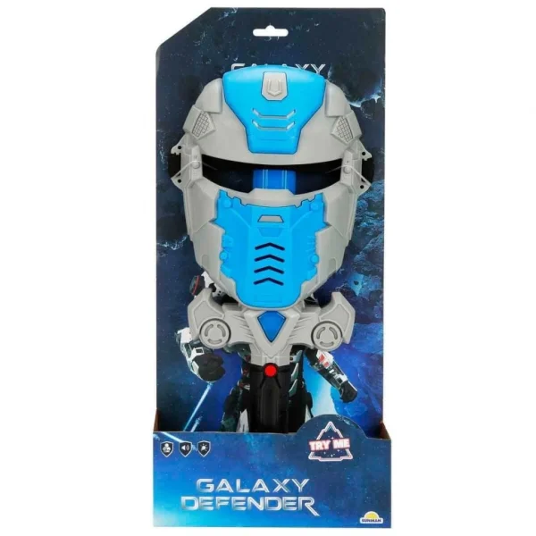 3967 Galaxy Defender Sesli ve Işıklı Maskeli Işın Kılıcı Seti -