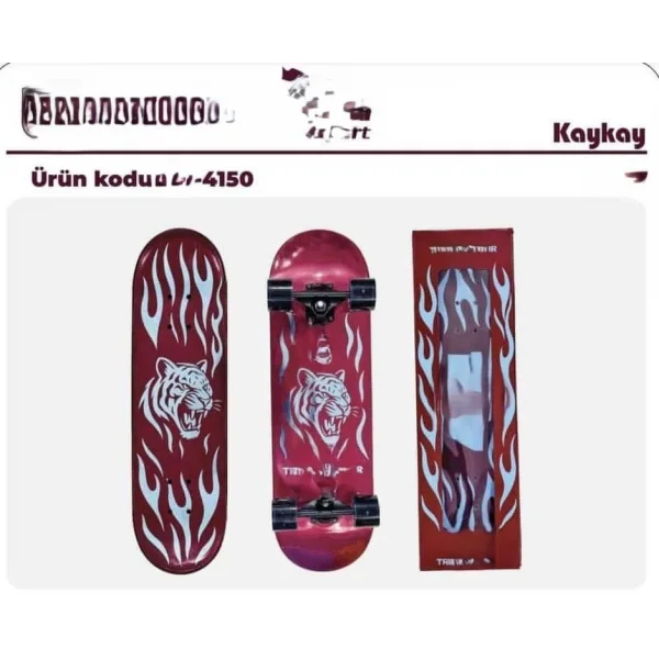 4150 BORDO MAVİ KAYKAY