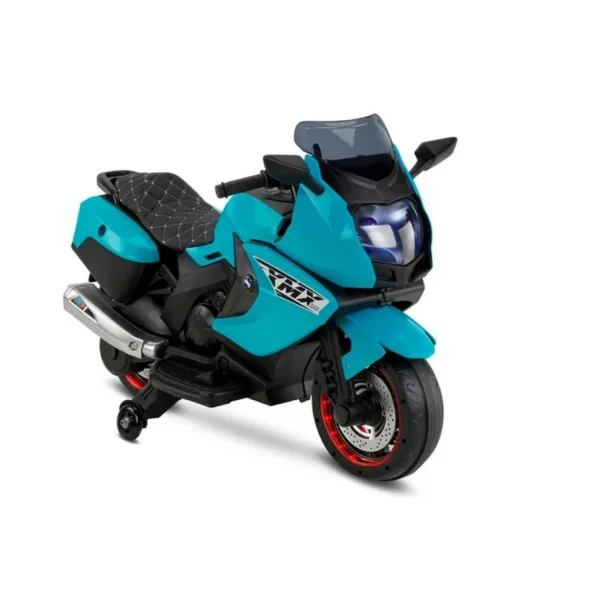 438A XMX-316 Ledli Akülü Motor 12 Volt Turkuaz