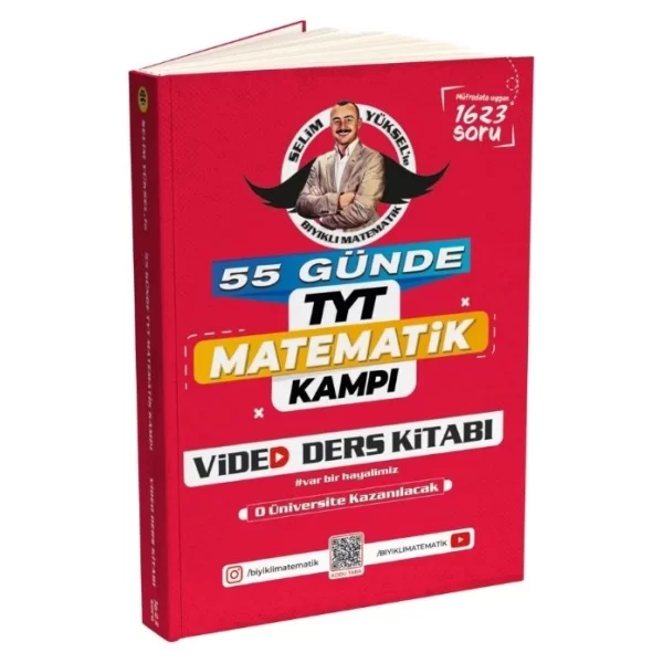 55 Günde TYT Matematik Kampı Video Ders Kitabı Bıyıklı Matematik