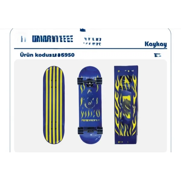 5950 SARI LACİVERT KAYKAY