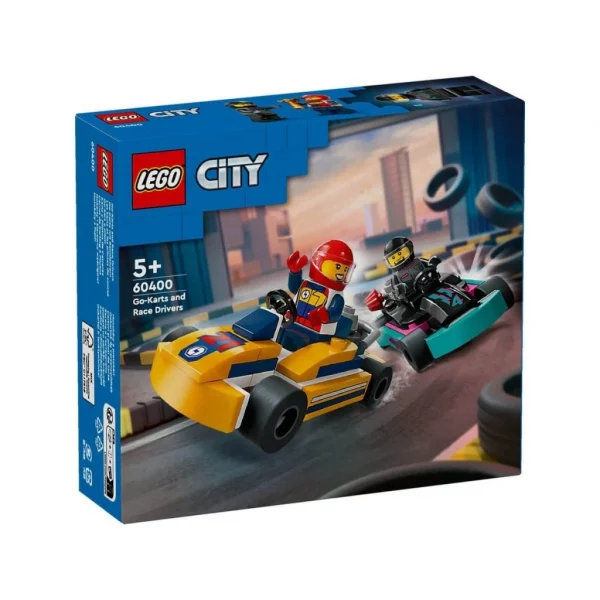 60400  City Go-Kart ve Yarış Sürücüleri 99 parça +5 yaş