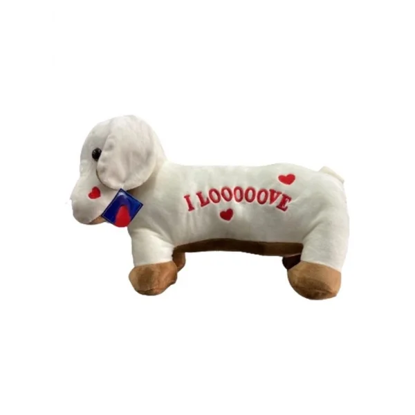 62203 PELUŞ 45 CM AŞIK KÖPEK YASTIK -HLY