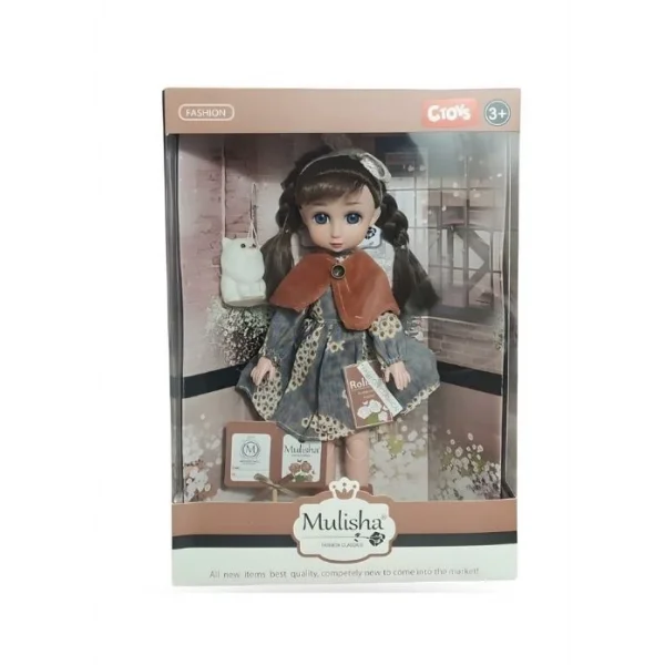 KLASİK MODA AKSESUARLI OYUNCAK BEBEKN QJ105A